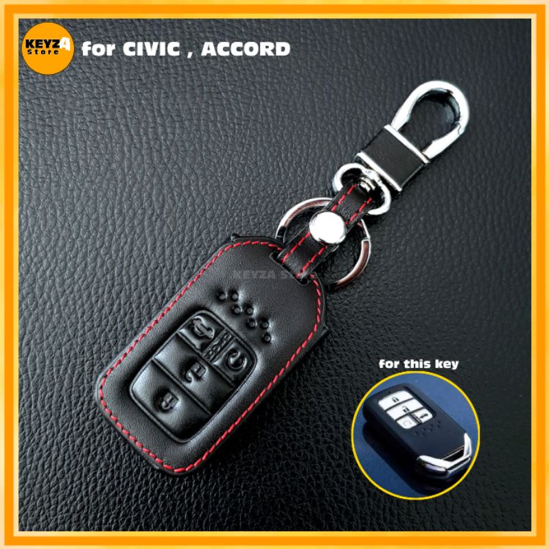 พวงกุญแจ-ซองหนังหุ้มกุญแจ-honda-civic-hrv-jazz-city-crv-mobilio-ที่หุ้มกุญแจหนัง-ที่หุ้มกุญแจ-ปลอกหุ้มกุญแจ