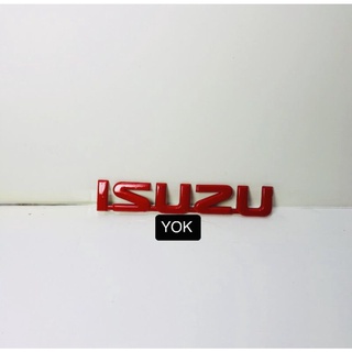 รวมโลโก้ติดท้ายรถยนต์Isuzuและติดข้างประตูมีหลายแบบให้เลือกราคาต่อชิ้น