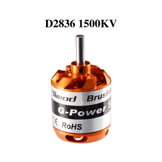 มอเตอร์ไร้แปรงถ่าน 9imod D2836 1500KV 2-4S สําหรับเครื่องบินบังคับ