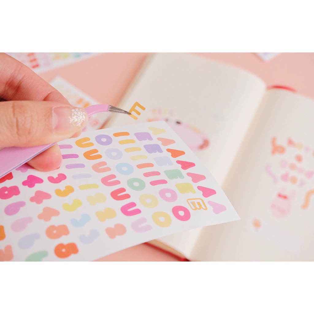 tiny-sticker-alphabet-สติกเกอร์ตัวอักษร-ติดตกแต่ง-fahfahs