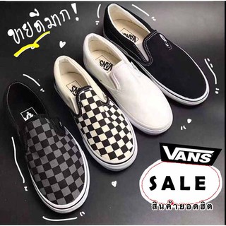 ภาพหน้าปกสินค้า[SneanRun]VANS Classic Slip-On ตาราง  รองเท้าลำลองชาย/หญิง สินค้าถายจากงานจริง100% ที่เกี่ยวข้อง