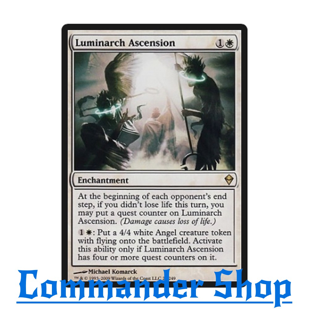 Luminarch Ascension (Enchantment) White การ์ด Magic The Gathering (MTG ...