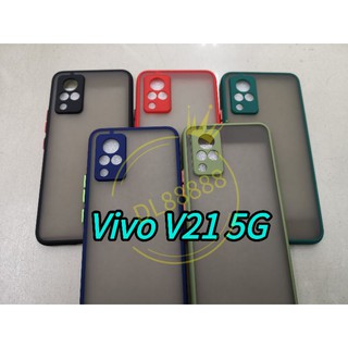 🆕V21✨พร้อมส่งใน🇹🇭✨เคสขอบนิ่มหลังแข็งขุ่นคลุมกล้อง For Vivo V21 5G / V21 5G / V21