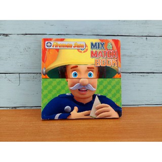 Board Book : Fireman Sam Mix&Match Book มือสอง