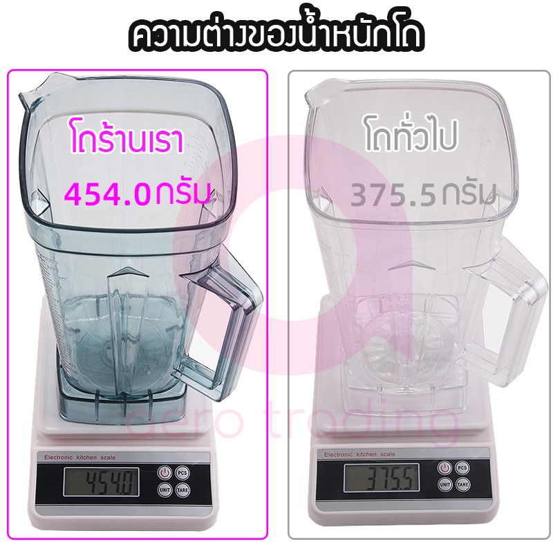 โถเครื่องปั่น-พร้อมใบมีด-otto-nanotech-และยี่ห้ออื่นๆ-ขนาด-2-ลิตร-อย่างหนา-อะไหล่เครื่องปั่น-โถปั่น-พร้อมใช้งาน