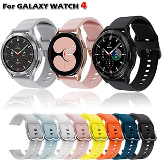 สินค้า สายนาฬิกาข้อมือซิลิโคน สําหรับ Samsung Galaxy Watch 4 classic 46 มม. 42 มม.
