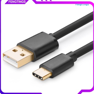 【F6】สายชาร์จข้อมูล Type C 1 เมตร USB 3.1 Type-C