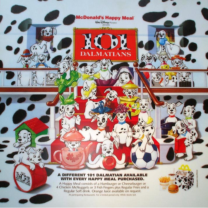 102 Dalmatians Happy Meal