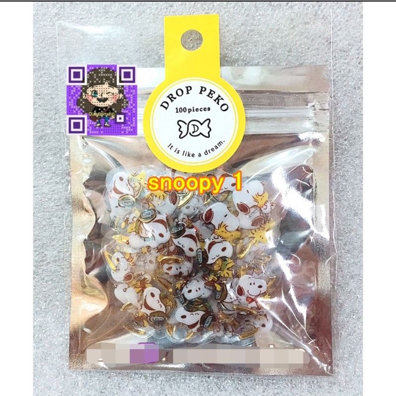 drop-peko-pvc-sticker-100-ดวง-candy-seal-flake-sticker