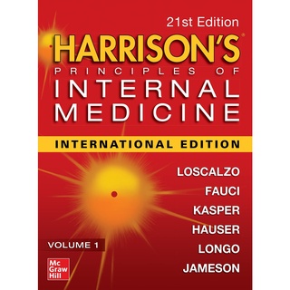 [ศูนย์หนังสือจุฬาฯ] 9781264285846 HARRISONS PRINCIPLES OF INTERNAL MEDICINE (VOLUME 1-2) (2 BK.) (IE)