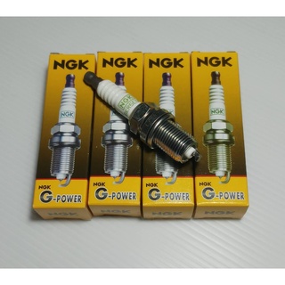 NGK หัวเทียน BKR5EGP 7090 (G-Power Platinum) NGK แท้ 100% (1ชุด/ 4หัว) หัวเทียน