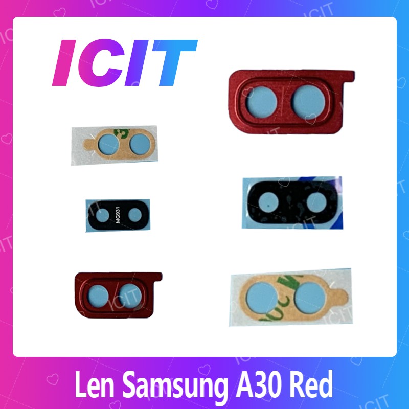 ภาพหน้าปกสินค้าSamsung A30/A305 อะไหล่เลนกล้อง กระจกเลนส์กล้อง กระจกกล้องหลัง Camera Lens (ได้1ชิ้นค่ะ) ICIT 2020