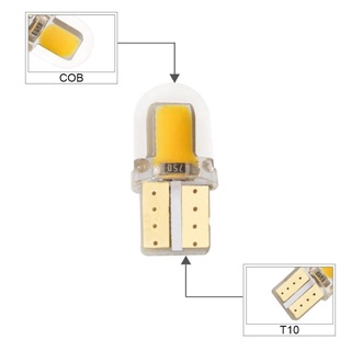 หลอดไฟ T10 Led Canbus W5W Led 6000K 12V สีขาว 10 ชิ้น