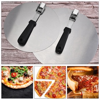 Stainless Steel Pizza Peel Shovel Spatula Cake Lifter Paddle Baking Tray