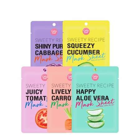 cathy-doll-sweet-recipe-mask-sheet-มาร์คหน้า-เคที่ดอลล์-สวีทตี้เรซิพี-4-สูตร-มาร์คหน้าใส-ผิวนุ่มชุ่มชื่น-จาก-kamart