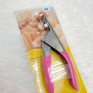 Edge Cutter stainless Steel. กรรไกรตัดทิป กรรไกรตัดเล็บต่ออะคริลิค กรรไกรตัดเล็บปลอม เนื้อแสตนเลส