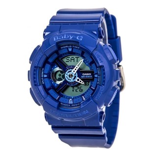 Casio Baby-G นาฬิกาข้อมือผู้ชาย สายเรซิ่น รุ่น BA-110BC-2A - Blue