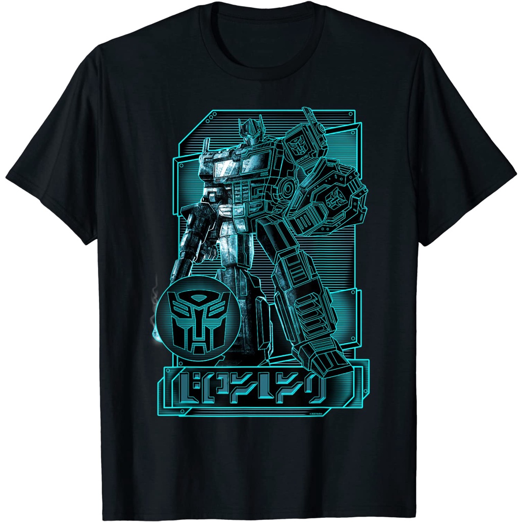 เสื้อยืด-พิมพ์ลาย-transformers-war-for-cybertron-optimus-prime-portrait-สําหรับผู้ชาย