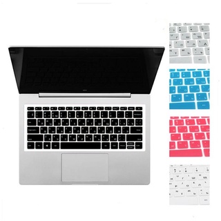 Silicone Russian Keyboard Cover for Xiaomi Mi Notebook Air 12.5 13.3 Pro 15.6 Laptop Keyboard Protective Film for Xiaomi