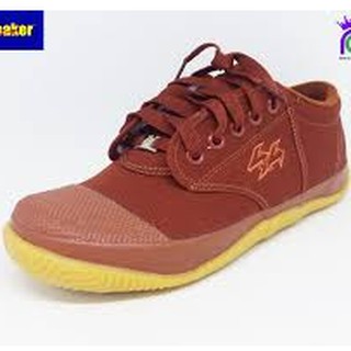 รองเท้าผ้าใบนักเรียน Breaker รุ่น BK-4 สีน้ำตาล SIZE  43-45