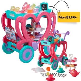 Kid Connection Tea Cart Play Set, 47 Pieces