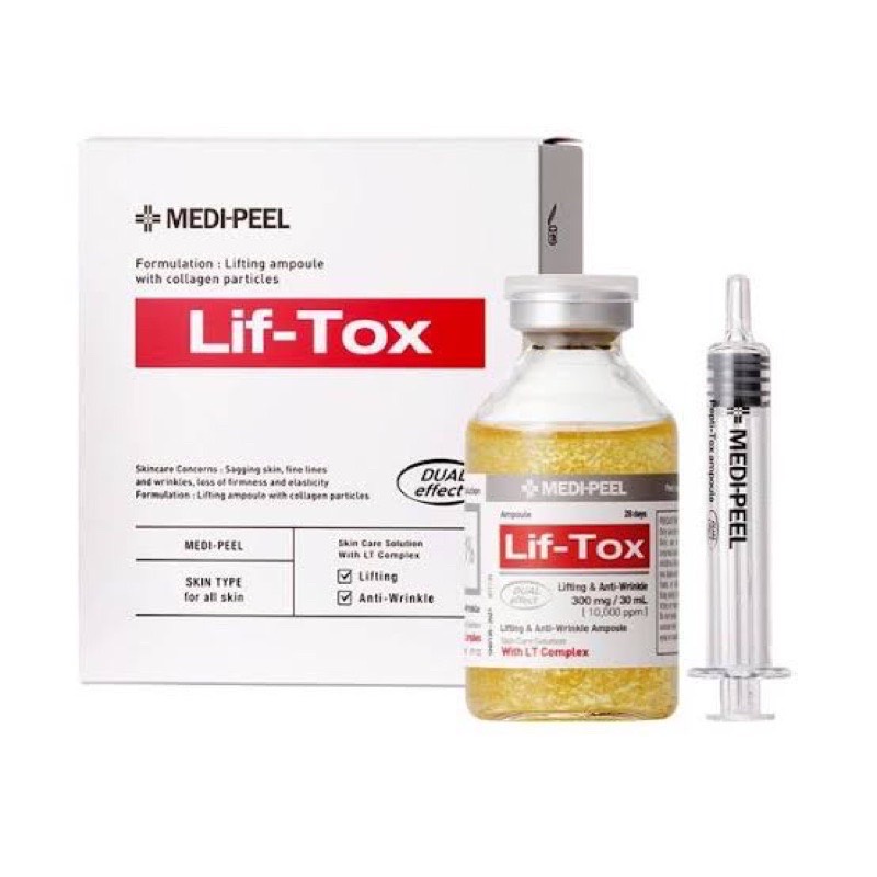 medi-peel-lif-tox-ampoule-35ml-ยกกระชับระดับสปาเกาหลี