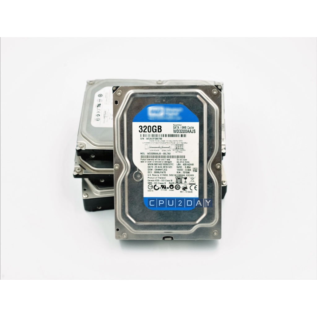 hdd-320gb-hard-disk-ฮาร์ดดิสก์-320gb-แถมสายsata-pc-คละยี่ห้อ-พร้อมส่ง-ส่งเร็ว-ประกันไทย-cpu2day