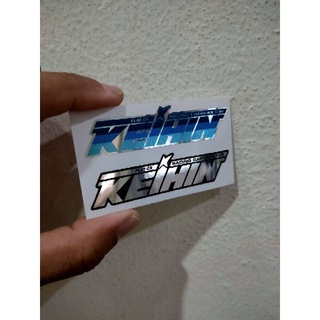 sticker Keihin สีเงิน ขนาด 7x1.5cm