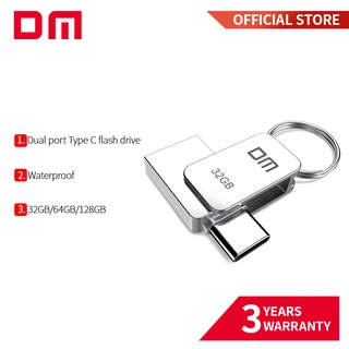 สินค้า แฟลชไดรฟ์โลหะ 2in1 USB Type-C 16gb 32gb 64gb 128gb 2 in 1