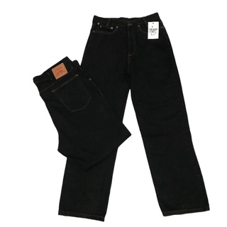 สินค้า กางเกงยีนส์กระบอกสีดำสนิท#กางเกงขายาว#ทรงกระบอก🖤