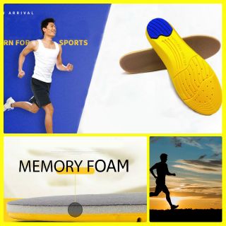 ภาพหน้าปกสินค้าแผ่นรองรองเท้าEVA+Memory Foam(ไซส์ตัดตามเบอร์ได้)สำหรับชีวิตประจำวันและเล่นกีฬา ที่เกี่ยวข้อง