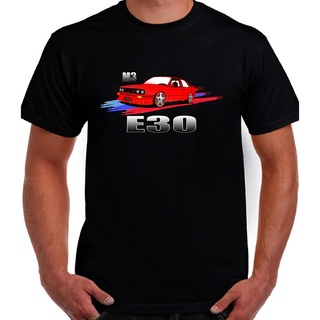 tshirtเสื้อยืดคอกลมฤดูร้อนเสื้อยืด พิมพ์ลายกราฟฟิค Fan Bmw M3 E30 สําหรับผู้ชายSto4XL