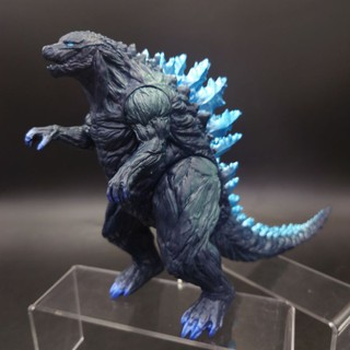 โมเดล ก็อตซิลล่า​ สีฟ้า สูงราว 16 Cm งานสวยมากก​ ขนาดกำลังดี​ ราคาเบาๆ Godzilla