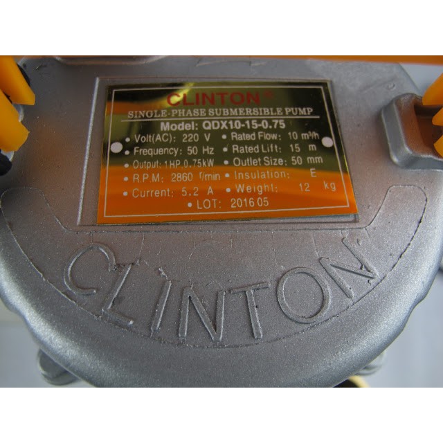 ส่งฟรี-clinton-ไดโว่สูบน้ำ-2-นิ้ว-750-วัตต์