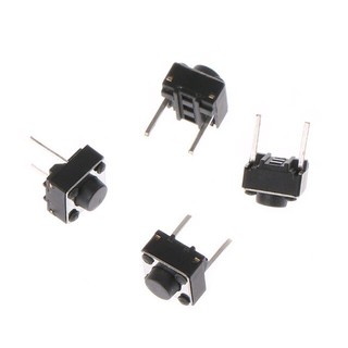 Push Bottom Switch สวิตซ์ 2ขา 6x6x5 mm 5 ชิ้น