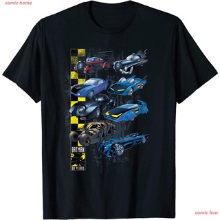 2022 Batman 80 Years Batmobiles T-Shirt แบทแมน เสื้อยืดผู้ชาย ดพิมพ์ลาย ดผ้าเด้ง คอกลม แฟชั่น sale