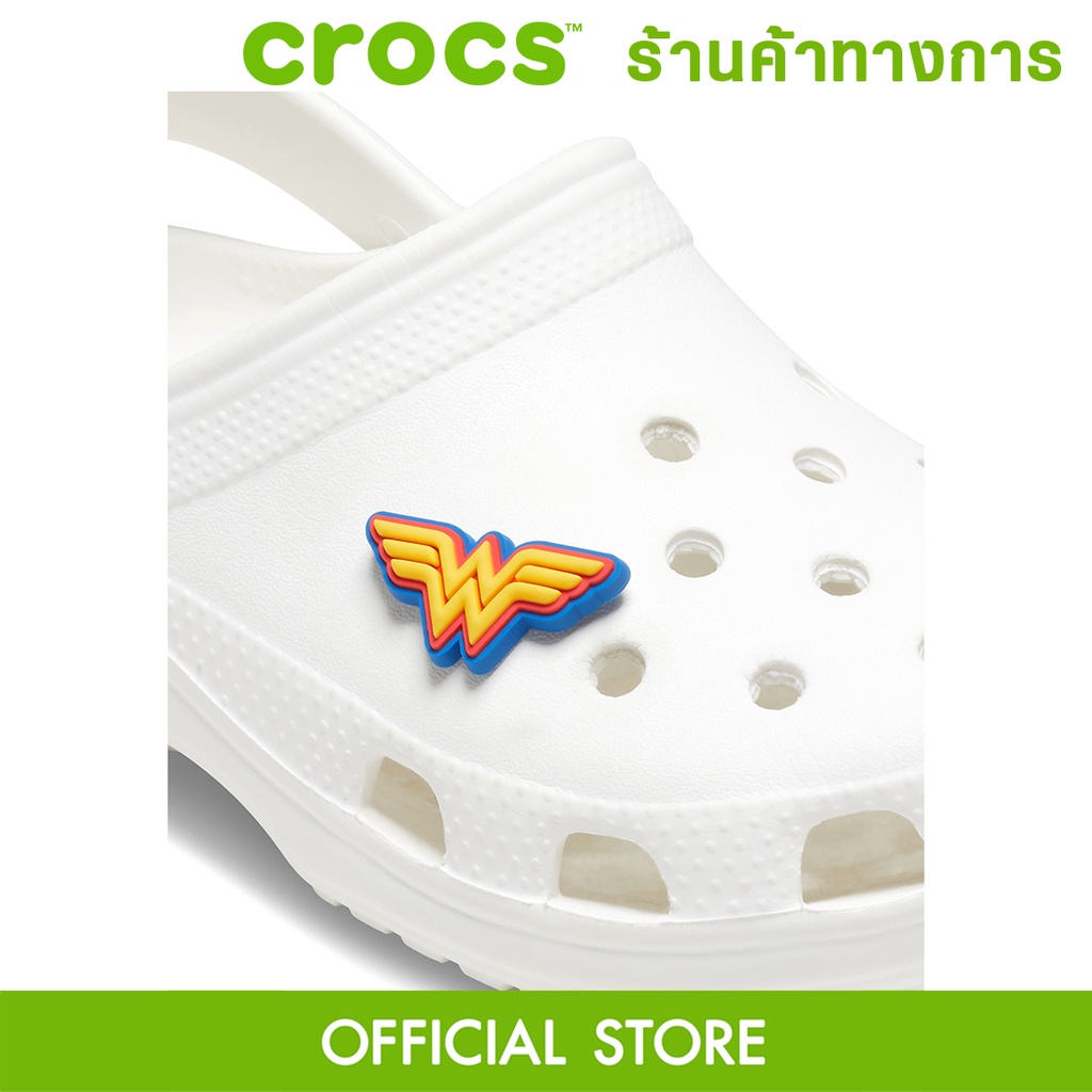 crocs-jibbitz-wonder-woman-shield-ตัวติดรองเท้า