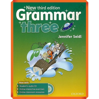 หนังสือGrammar 3rd ED Three : Students Book +CD /9780194430470 #OXFORD