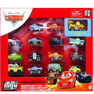 ชุดรถแข่ง Disney / Pixar Cars Die Cast Metal Mini Racers Mini Racers Variety Car 15-Pack / 10-Pack [2021]