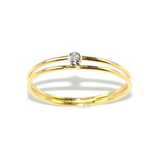 แหวนเพชรวงเล็ก#แหวนทองแท้เพชรแท้ทอง9Kมีใบรับประกันจากโรงงานสินค้าพร้อมส่ง