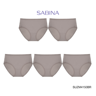 สินค้า Sabina ซาบีน่า กางเกงชั้นใน (Set 5 ชิ้น) รุ่น Panty Zone (ทรง Half) รหัส SUZM4150BR สีน้ำตาล