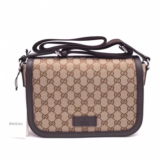 NEW ‼️GUCCI 449172 GG Medium Canvas Messenger Bag ของแท้