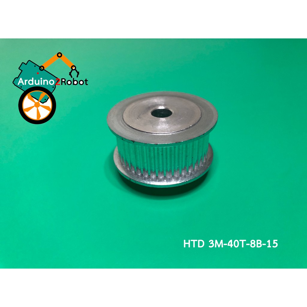 htd-3m-timing-pulley-40-teeth-bore-8mm-สำหรับสายพาน-3m-belt-width-15mm-htd-3m-40t-8b-15