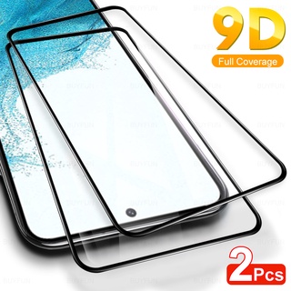 2Pcs Screen Protector Tempered Glass For Samsung Galaxy S22 S22Plus Plus 5G S 22 Anti-fall Protective Film