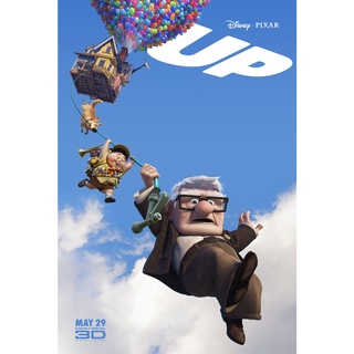 โปสเตอร์หนัง Up ปู่ซ่าบ้าพลัง แอนิเมชัน Movie Poster ภาพติดผนัง โปสเตอร์ติดผนัง ตกแต่งบ้าน รูปติดห้อง ของสะสม ร้านคนไทย