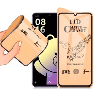 ฟิล์มเซรามิกส์ ใช้สำหรับ แบบด้าน เต็มจอ ฟิล์มกันรอย ไม่แตกติดง่าย ไม่ใช่ กระจก VIVO Y27 Y36 Y02 Y02a Y02t Y02s Y77 Y55 Y73 Y01 Y33T Y21T Y76 5G T1 5G T1x 4G 5G 2022 2023