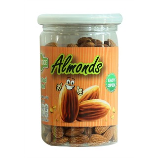 ถั่วอัลมอนด์อบเกลือ 1กระปุก/280ก. ALMOND นิวช้อย