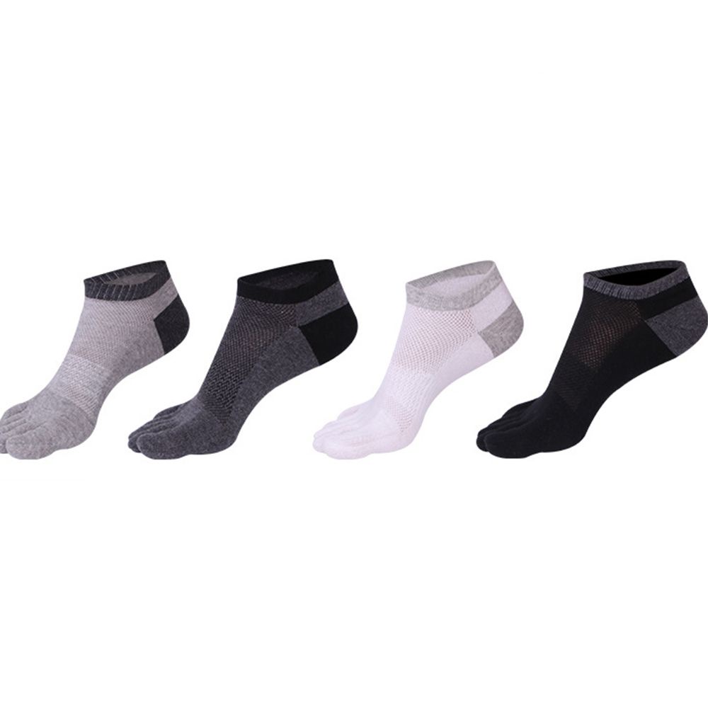 back2life-boat-mens-socks-ankle-mesh-socks-five-toe-socks-toe-socks-men-mesh-summer-cotton-breathable-five-finger-socks-multicolor