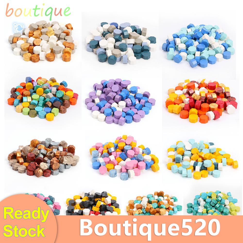 ภาพหน้าปกสินค้าเม็ดบีดแว็กซ์สไตล์วินเทจ 100 ชิ้น จากร้าน boutique520.th บน Shopee