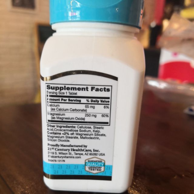 ภาพสินค้าKeto คีโต Magnesium แมกนีเซียม​ 250 mg. 110 tablets อาหารเสริมคีโต จากร้าน sweetyketo บน Shopee ภาพที่ 2